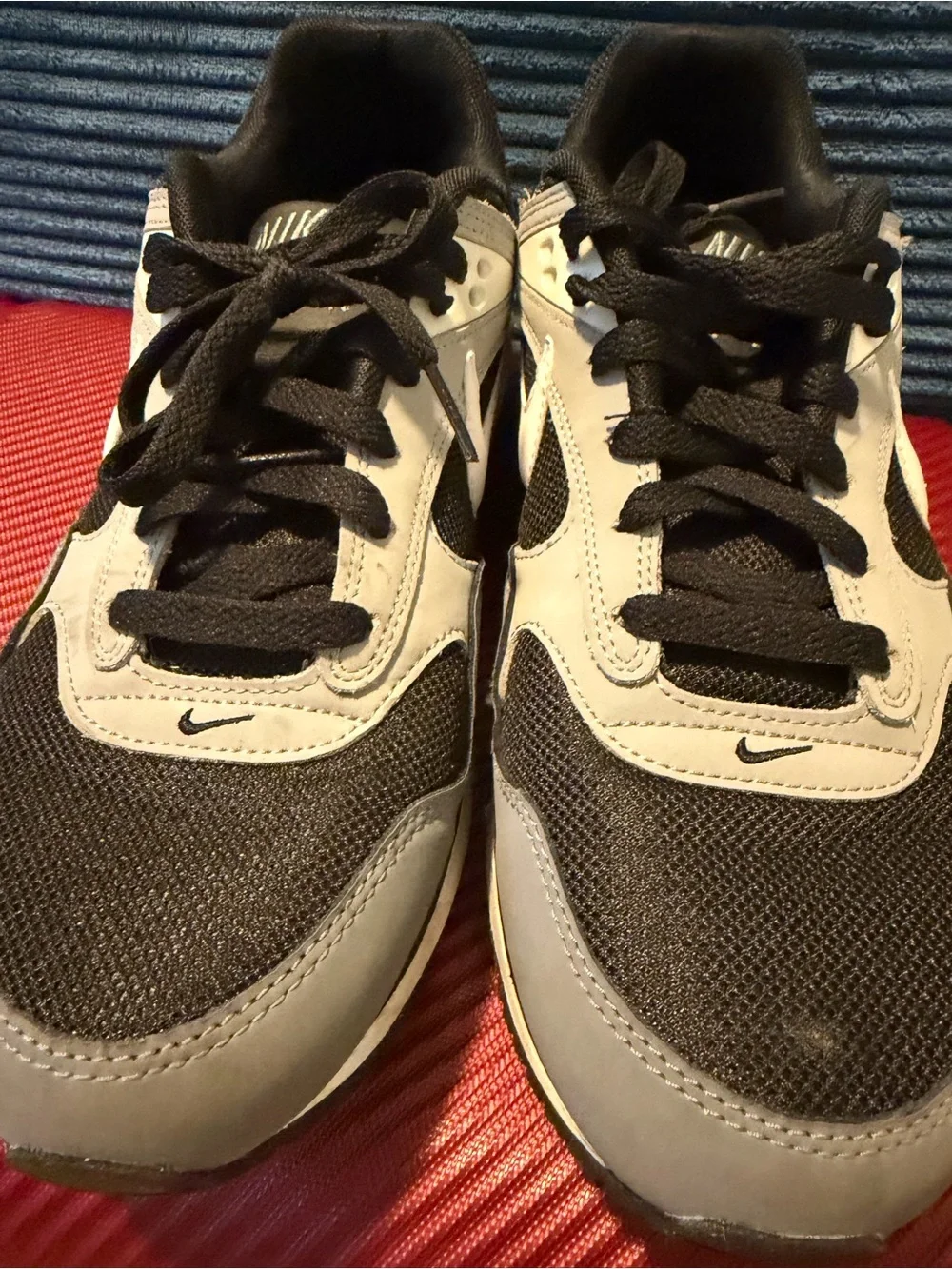 Nike Black, Gray and White Men's Athletic Shoes